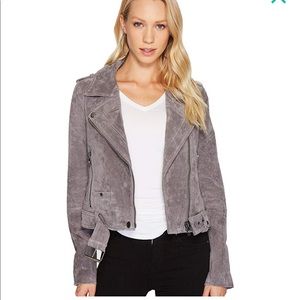 Geniune Suede Moto Jacket